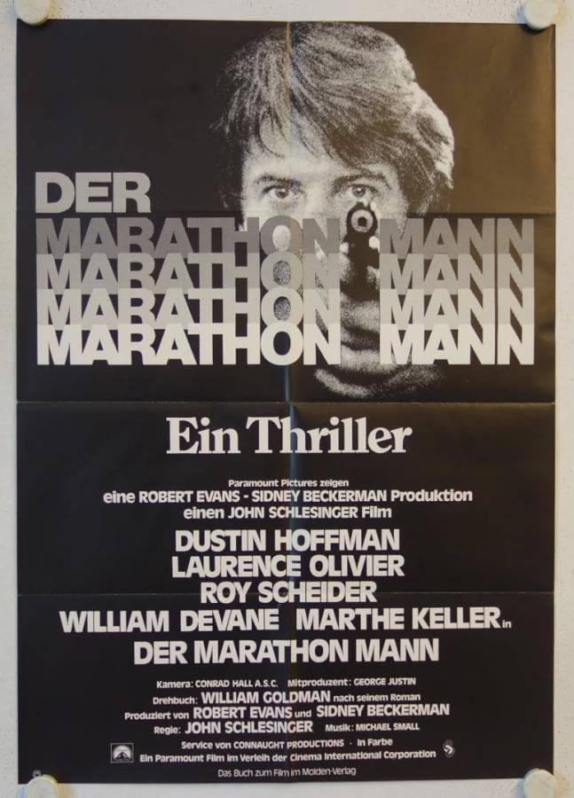 The Marathon Man original release german movie poster